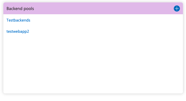 How to configure Front Door for an Azure App: